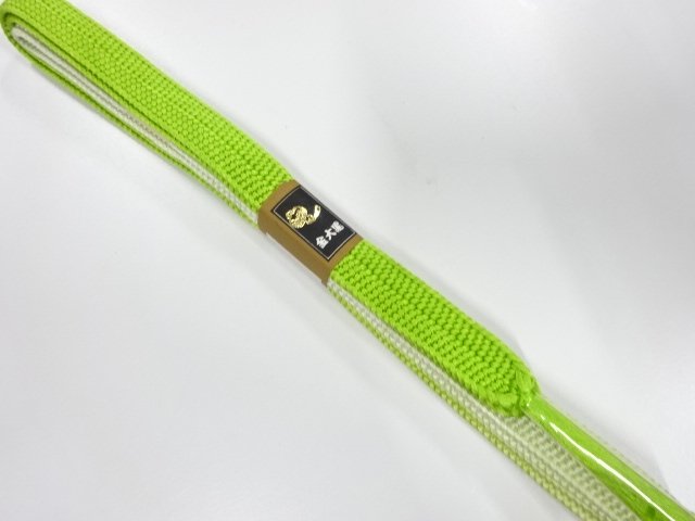 未使用品　正絹　手組帯締め